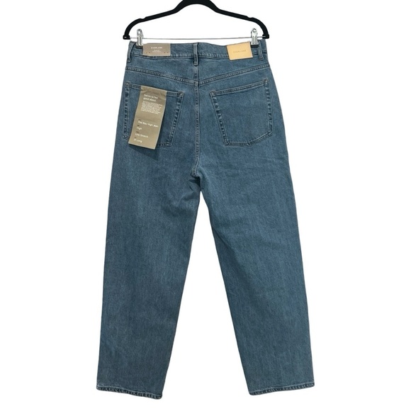 NWT EVERLANE The Way-High® Rigid Medium Wash Jean Sz 31 Long - Picture 3 of 5